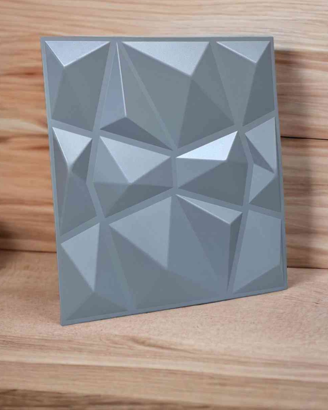 Grey Geometric Panel