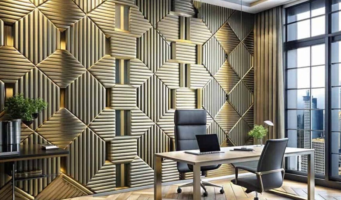 pvc panel in office